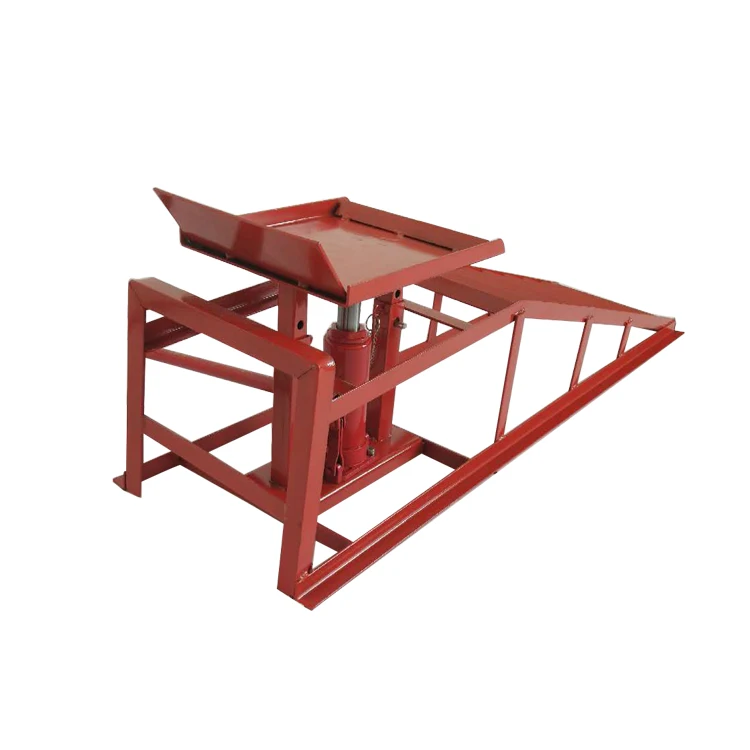 2T 5T Voertuig Hydraulische Stalen Auto Ramp Jack Lift