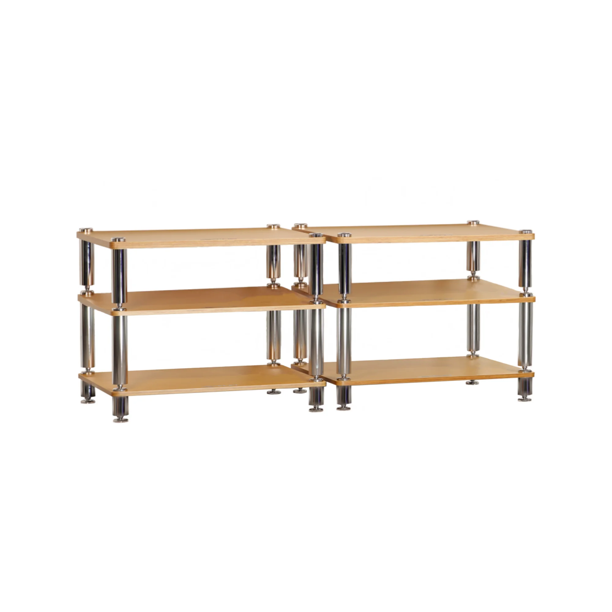 Avplay โต๊ะ AV-605018-2แถวเครื่องเสียงระบบ AV ชั้นวางเครื่องขยายเสียง Hi-Fi แบบดูดซับแรงกระแทกชั้นวางเล็บชั้นวางอุปกรณ์สำหรับตู้ทีวี