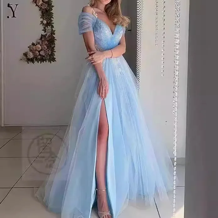 2024 novos vestidos quinceanera com decote em v ombro elegante vestido de baile assimétrico sem mangas vestido de debutante casamento personalizado