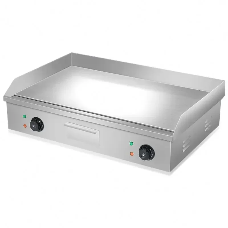 Customizable Electric Teppanyaki Grill For Commercial Use In Restaurants With Optional Gas Non Stick And Mobile Features