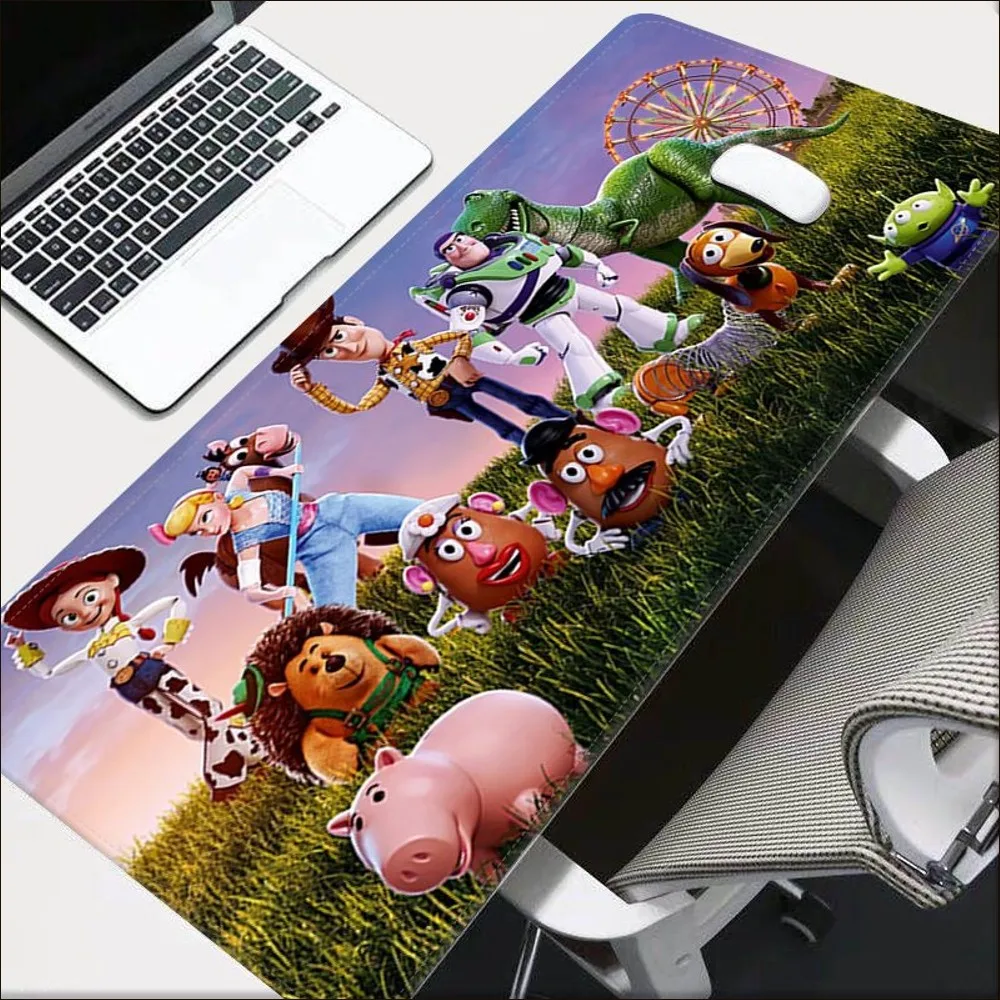 Disney toy story mousepad lindo grande mousepad para jogos l xl xxl gamer mouse pad tamanho para jogo teclado para gamer