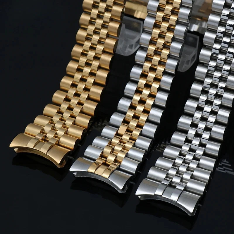 Watch Bracelet For Rolex Stainless Steel Men  Watch Accessories Watch Band Chain