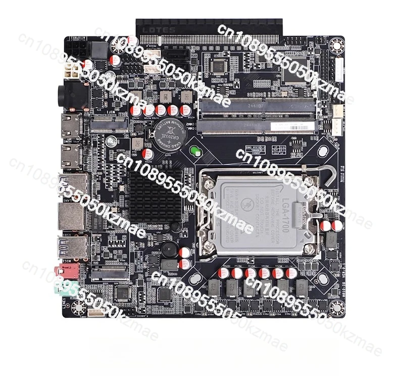FOR H610 Single Display PCIE-X16 Main Board ITX Office Computer Main Board Core Desktop 12-14 Generation