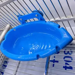 Bird Baths Tub Bowl Basin Parrot Cage Hanging Bathing Box Parrot Bath Supplies Bath Room Feeder Drop Shipping Wholesale