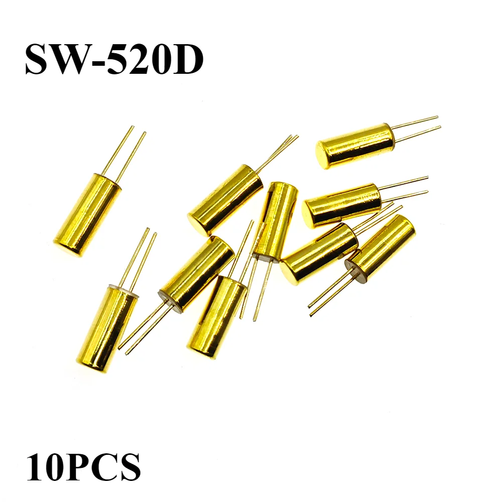 10PCS Highly Sensitive 20mA 12V SW-520D SW520 Ball Switch Angle Tilt Switch Vibration Switch