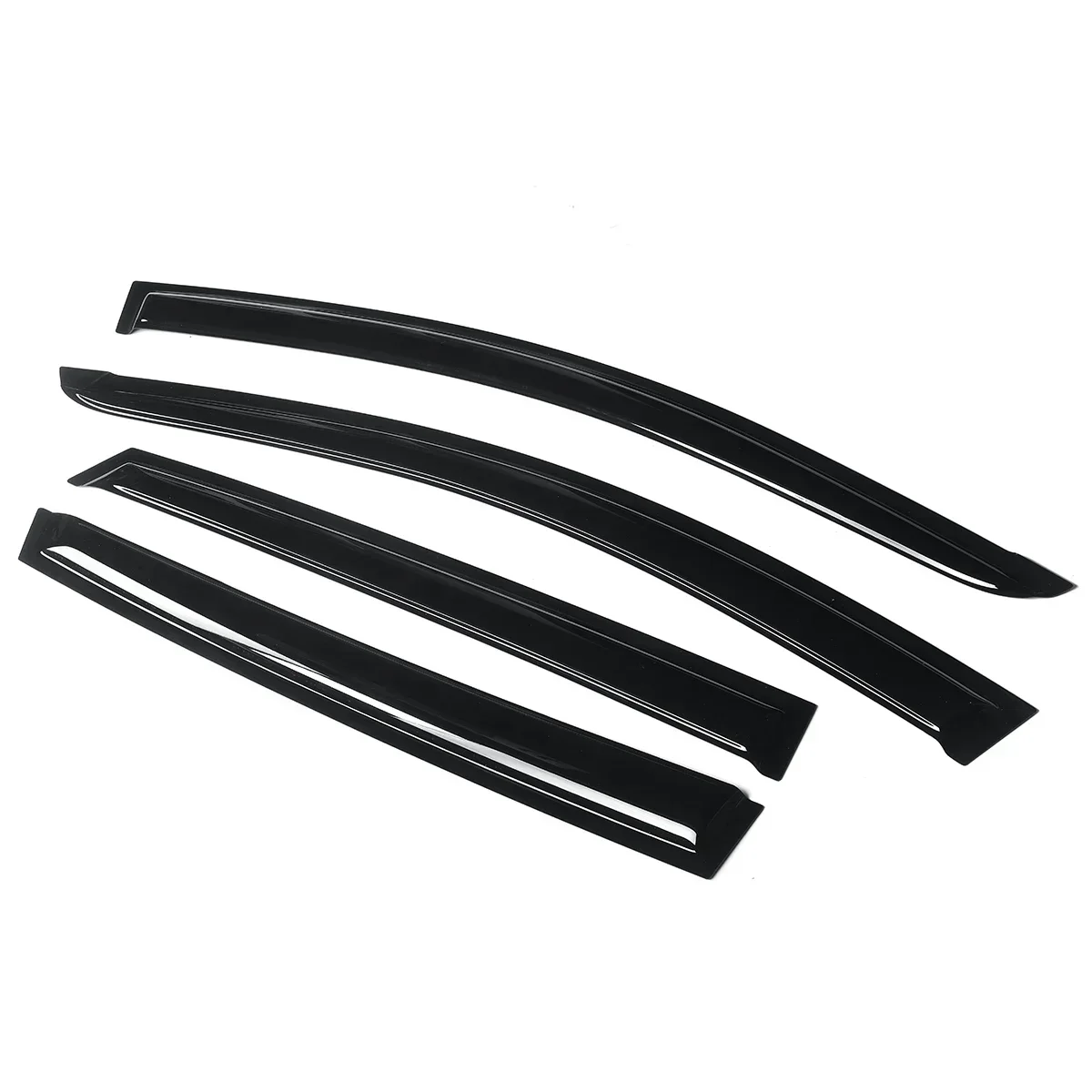 4x Side Window Deflector Window Visor Vent For Hyundai Accent RB Hatch 5D 2011+ Wind Shields Sun Rain Guard Deflector Body Kit