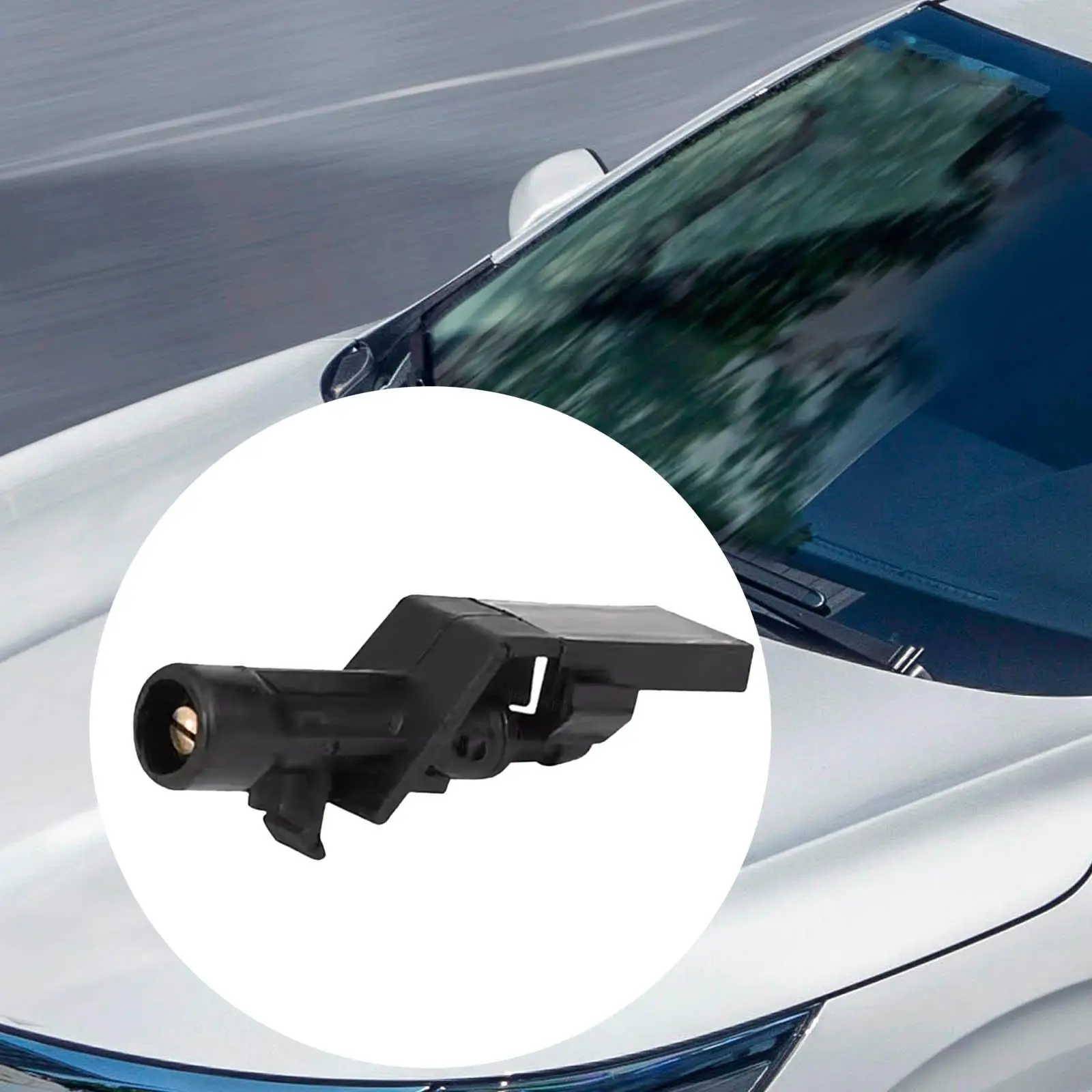 Front Windshield Washer Spray Nozzle 76810TP6A01 Directly Replace for Honda Crosstour 2012-2015 Accord 2012-2017 Accessory