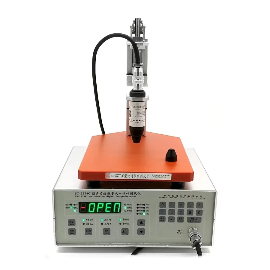 4 Point Probe Meter Tester square Resistance Measuring Instrument