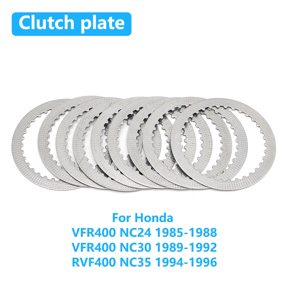 

For Honda VFR 400 VFR400 NC24 NC30 NC35 1985-1996 Motorcycle Clutch Friction disc steel plate kit Accessories
