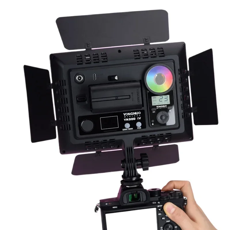 

Портативный светодиодный наполнитель, регулируемый цвет, цветовая температура 5600/3200-5600K