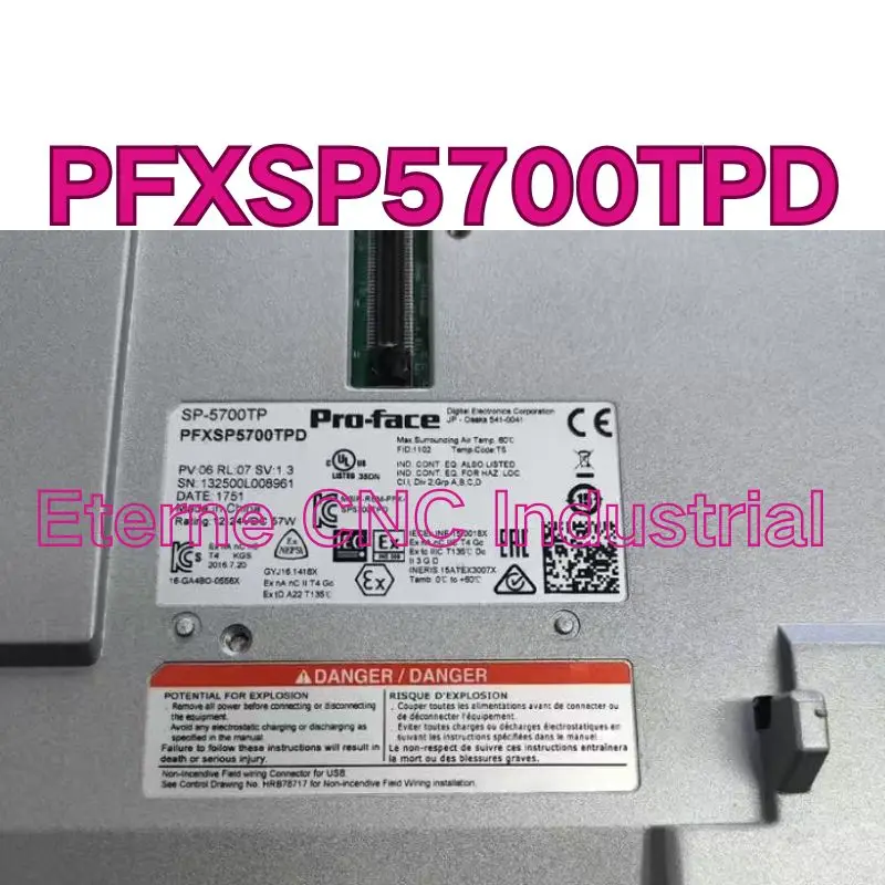Módulo de tela de toque PFXSP5700TPD de segunda mão testado OK e enviado rapidamente