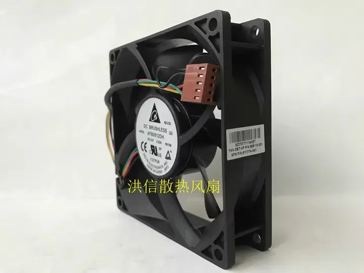 Gratis verzending originele 9025 AFB0912DH DC12V 2.50A 9 cm 9 CM hoog luchtvolume koelventilator