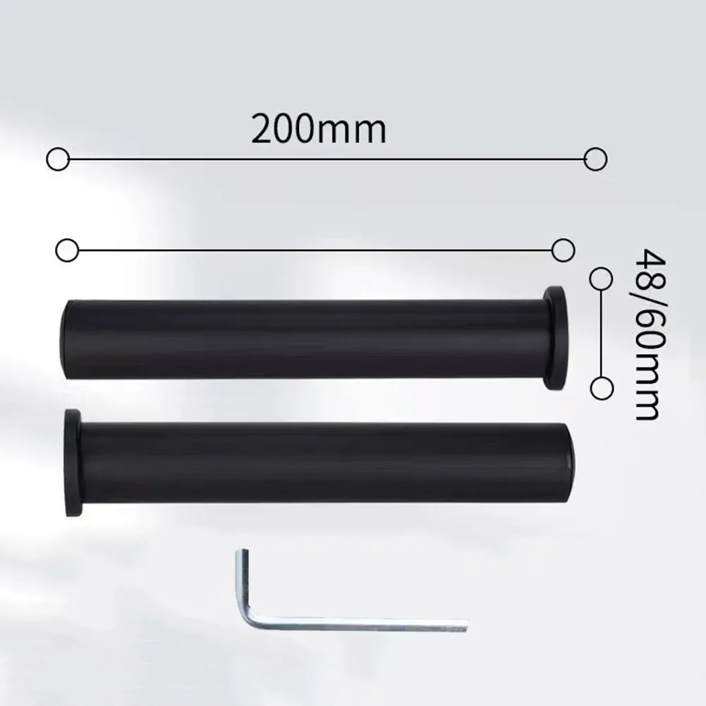 2pcs Barbell Bar Adapter Sleeve Standard Weight Plate Post 1\