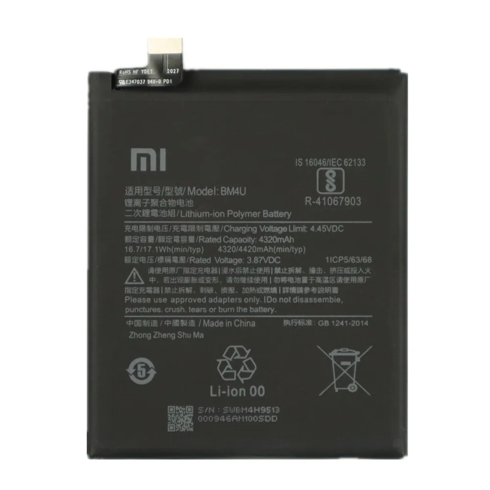 BM4P BM4U BM4Q Original Battery For Mi Poco F2 Pro Xiaomi Redmi K30 Pro Redmi K30 K30i 4G 5G K30 Ultra Supreme Version Batteries