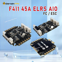 DarwinFPV F411 45A ELRS AIO CineApe35 Integrated ELRS 2.4G Support for Install O3/VISTA/HDZERO/Avatar and Other Digital VTX