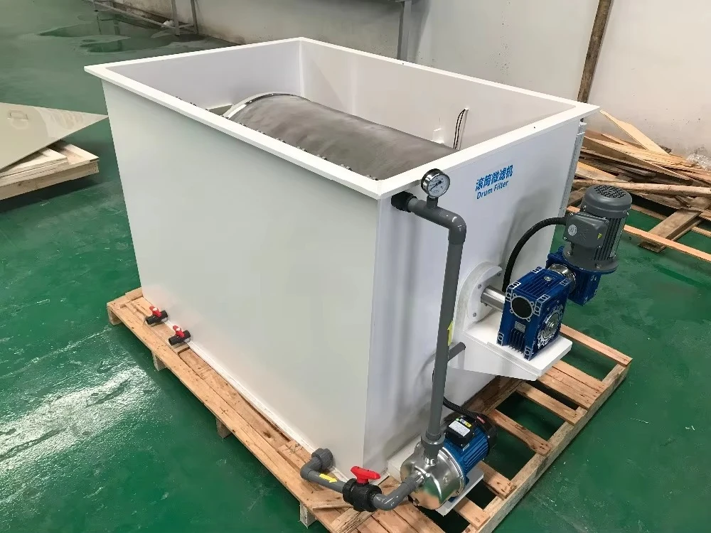 Picture 5: High Cost Performance Fish Farming Equipment Automatic Rotary Drum Filter