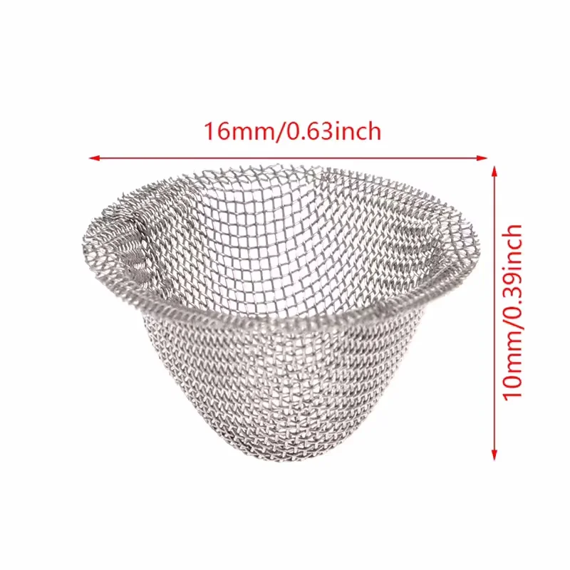 Tobacco Filter Mesh Crystal Pipe Tobacco Pipe Screen Filter Net Shisha Hookah Net 10/20/50/100PCS
