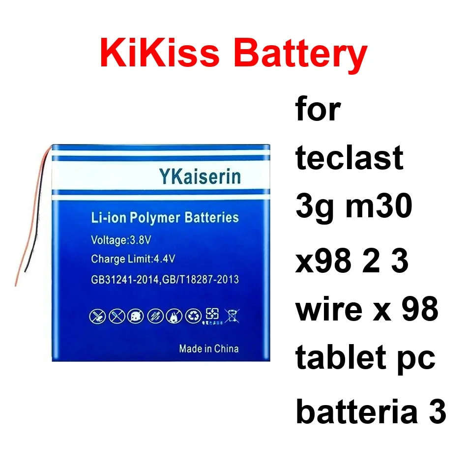 

Аккумулятор 8900-11100 мАч M302line 3095190 3296192X98 M303line для планшетов Teclast 3G M30 X98 2 3 Wire X 98