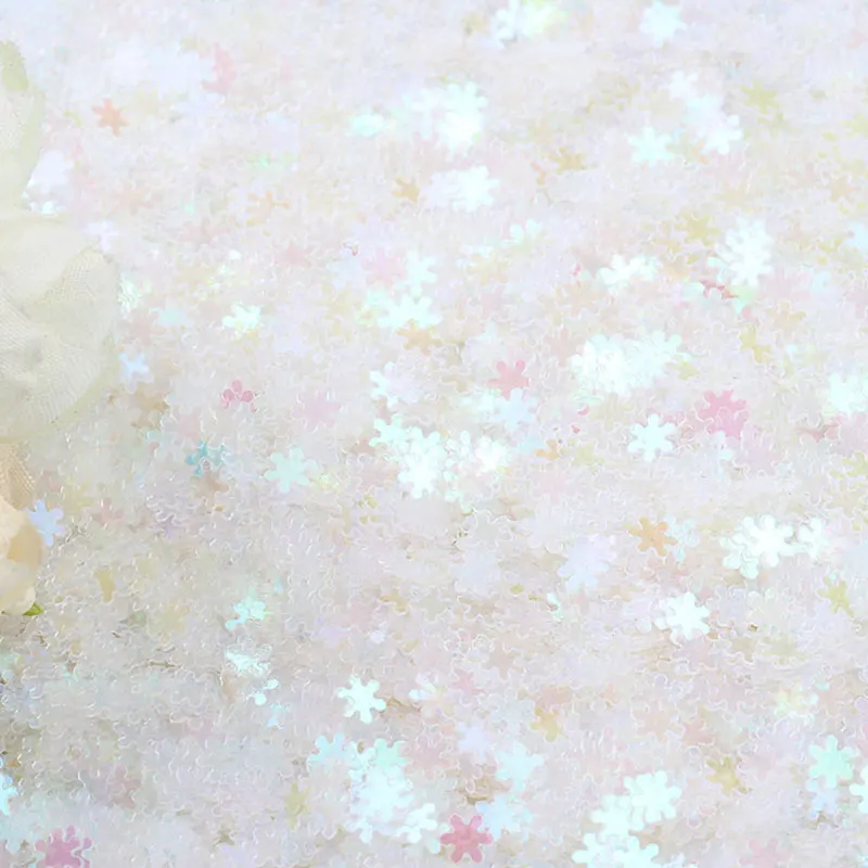 10g/20g/50g/sequin small snowflake sequin PVC sequin bulk sequin sequin sewing craft DIY handmade sequin nail art sequin