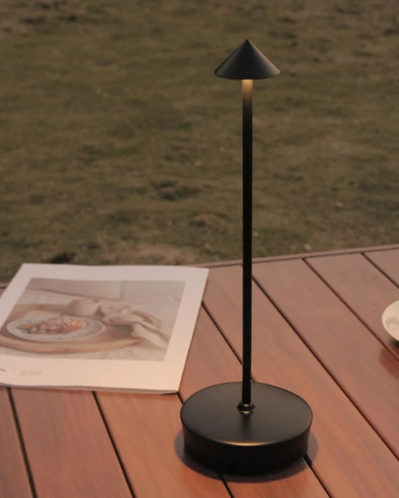 Cordless Led Table Desk Lamp 2 Pack, 7000mAh Battery Outdoor Table Light Waterproof for Restaurant Patio Camping Home Decor, USB