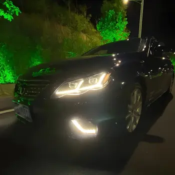 Autosvětlomety pro Toyota REIZ MARK X 2010-2012 LED přední světla do auta, vylepšená montáž, dvojitý projektor, příslušenství, výprodej 8 nejlepší prodej LED světlomety pro Toyota Mark X - №5