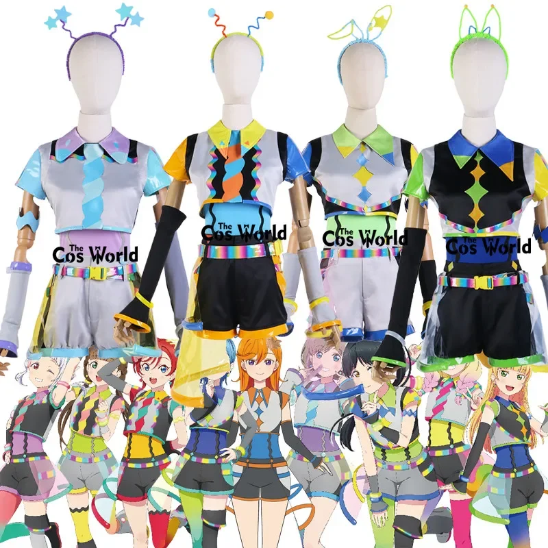 Love live superstar liella vitamin summer Shibuya canons Tang Keke Hazuki Ren heanna Suire anime customize cosplay costumes