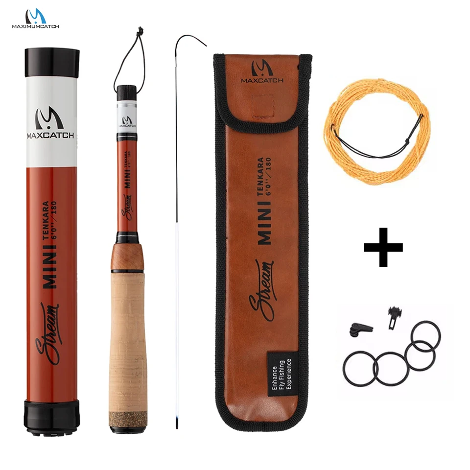 4 6 telescopic fishing rod Mini Crafted from premium carbon fiber and titanium with a graphite and steel reel seat Abu Garcia Telescopic Fishing Rod