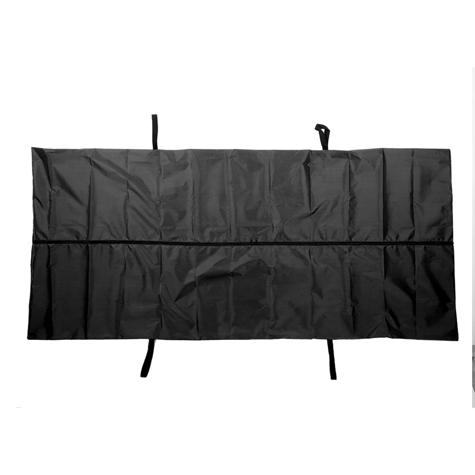 Emergency Cadaver Body Bag Oxford Cloth Dead Body Bags Double Use Waterproof Reinforced Handle Black for Hospital Transportation
