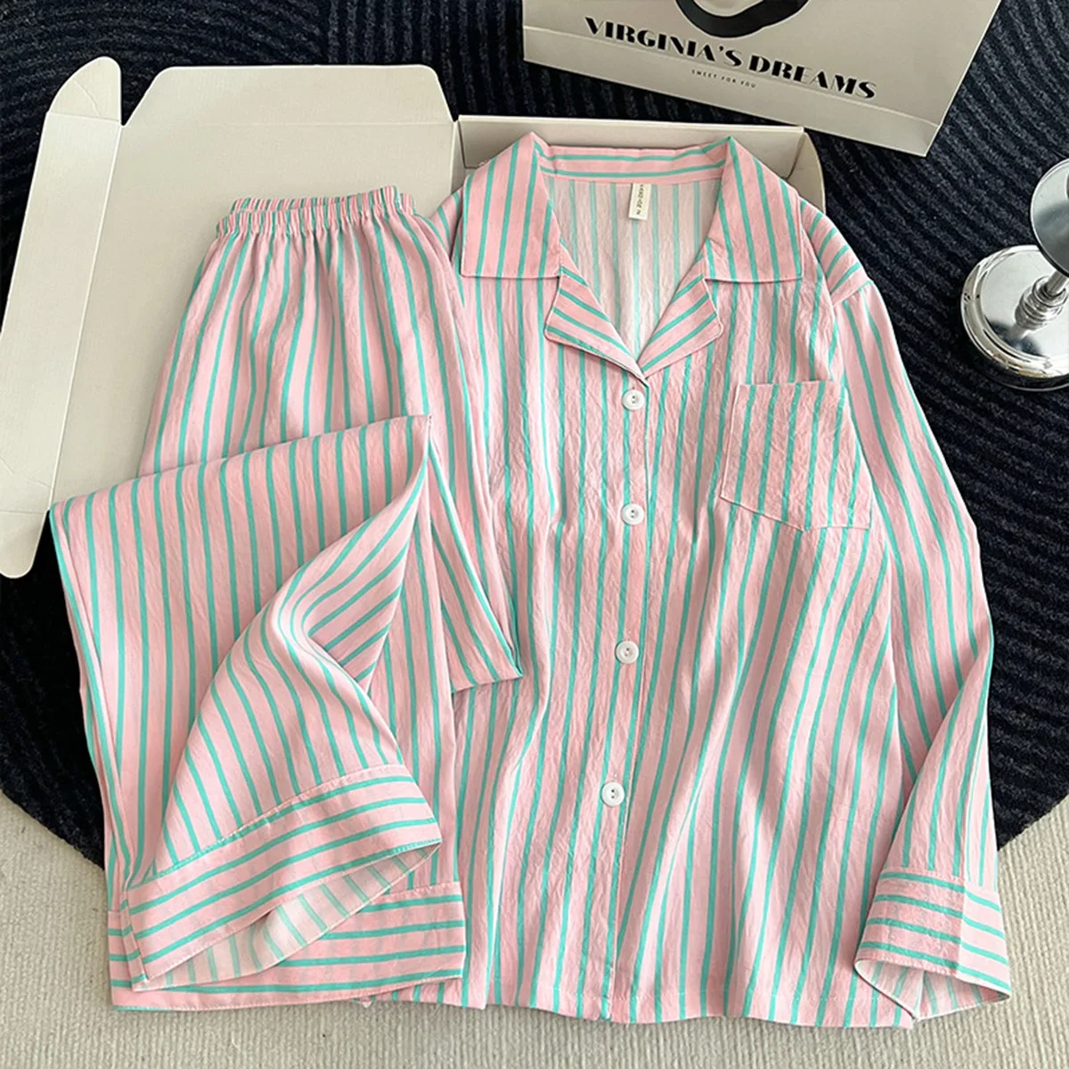 #49 Button Down Sleepwear Sets Discount Picks