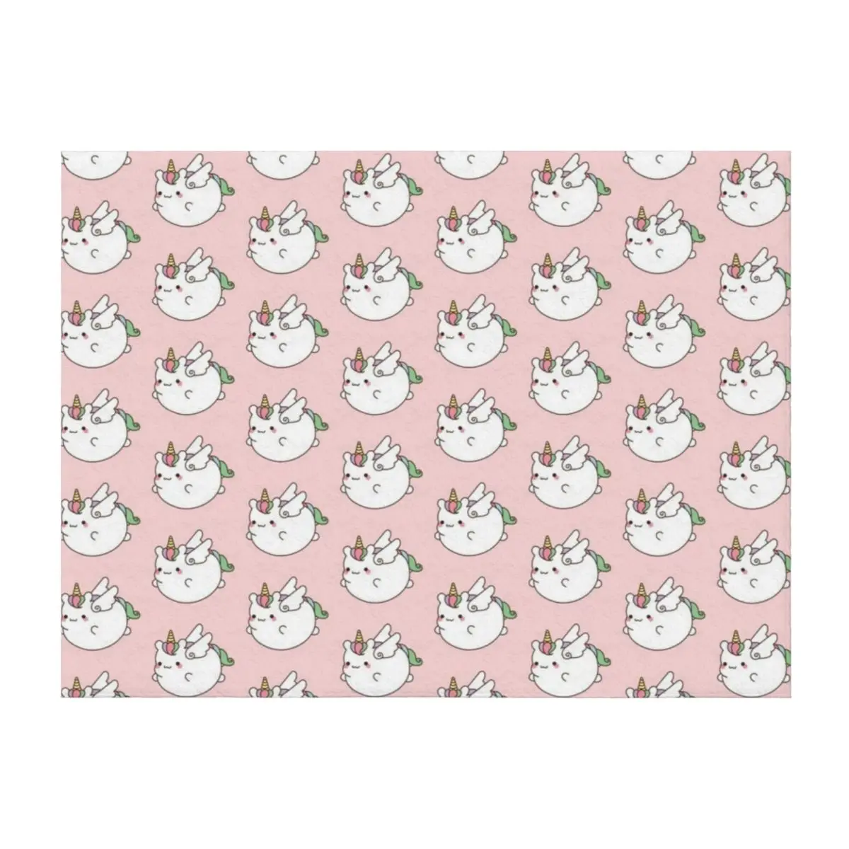 Lindo unicornio volando-lindos animales manta de verano ropa de cama mantas sofás de decoración saco de dormir mantas de bebé