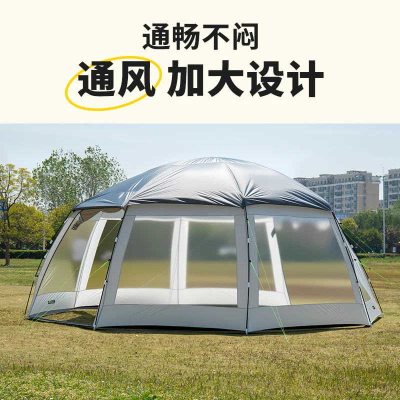 Swimming Pool Dome Shade Tent Portable Large Household Outdoor Rainproof Sunscreen Pool Tent