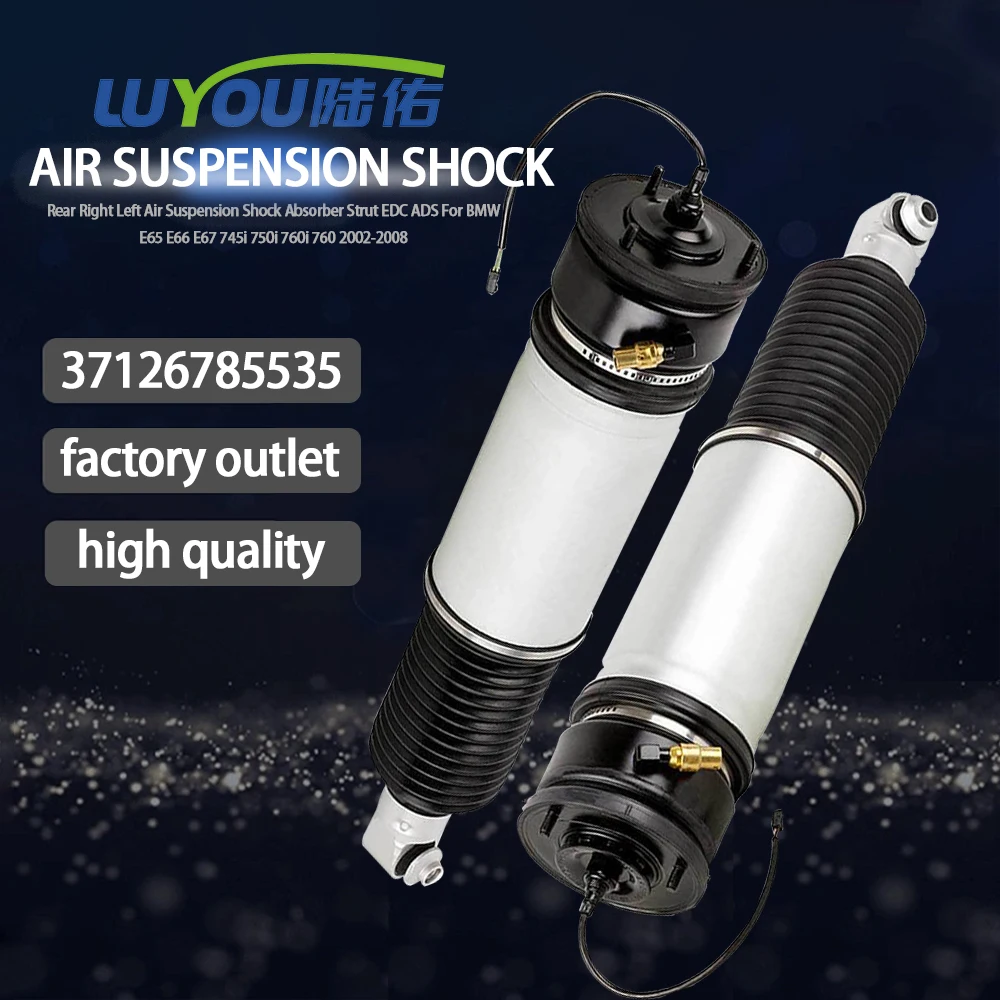 

For BMW E65 E66 E67 745i 750i 760i 760 2002-2008 Air Suspension Shock Absorber Strut EDC ADS 37126785535 37126785536 Right Left