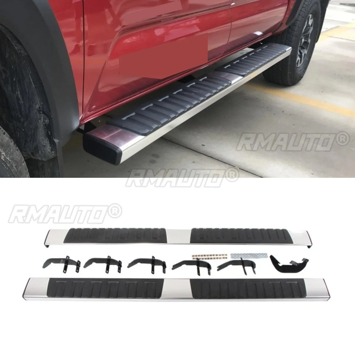 

Car Side Footboard Running Step Bar Side Step Exterior Part for Tota Tacoma Running Board Car Accessories
