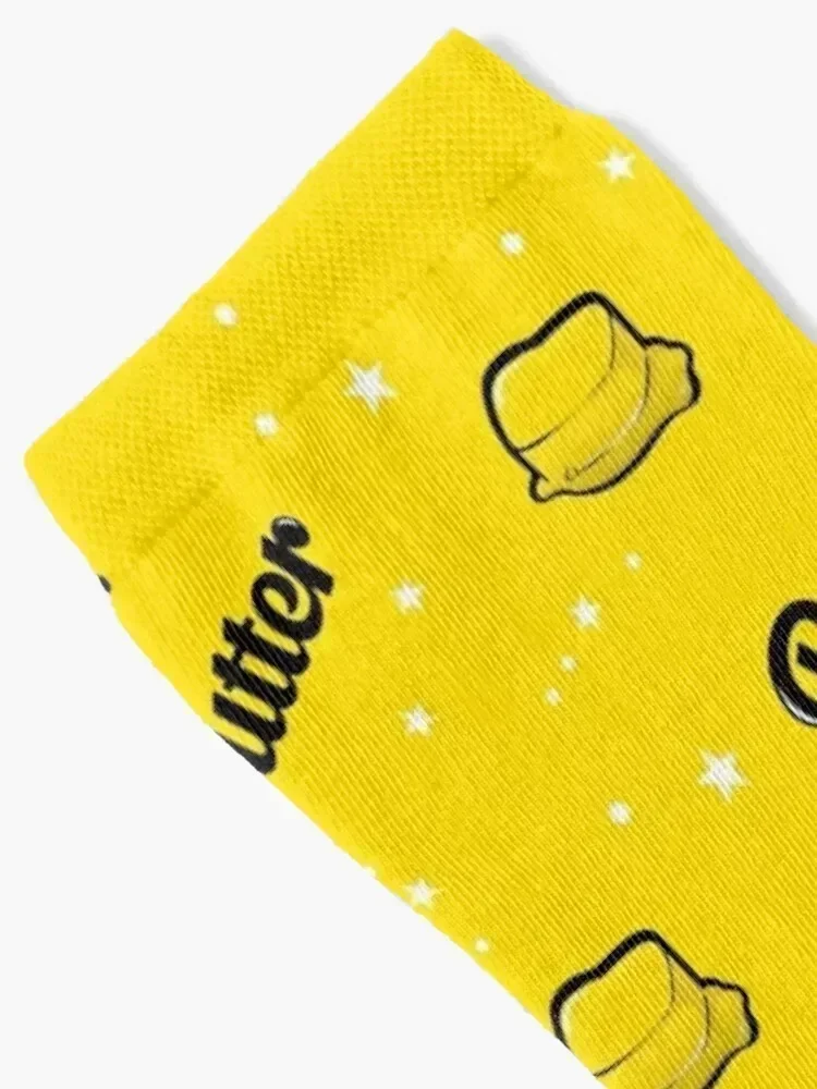 Butter with stars, smooth like butter Socks sports stockings Argentina hiphop Women Socks Men's