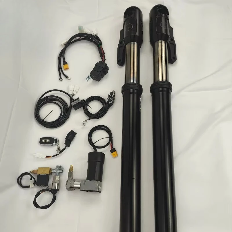 Motorcycle Shock Absorber Purple Flame Customized Modified Universal Motorcycle Inverted Front Shock Absorber