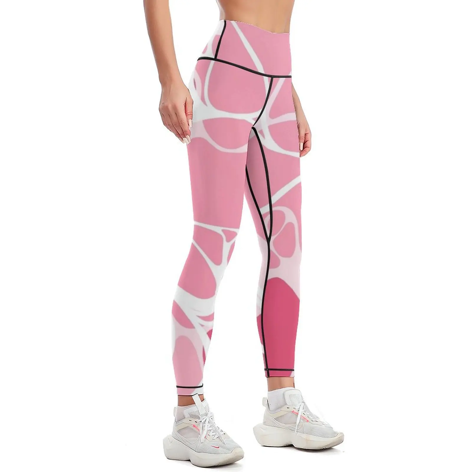 Pink Ocean Leggings legging gym Training pants Womens Leggings