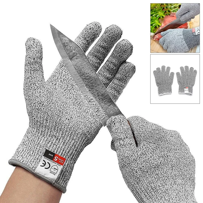 Work Security Gloves Work Safety Hand Protection Scratch Resistant Thick Palm For Building Glass Handling Outdoor Gear Accessory