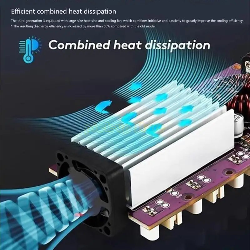 6CH بطارية محول شحن قفص الاتهام قراءة لتفريغ البطارية 1S مع شاشة LCD دعم DC5521 TX60 ل PH2.0 و BT2.0