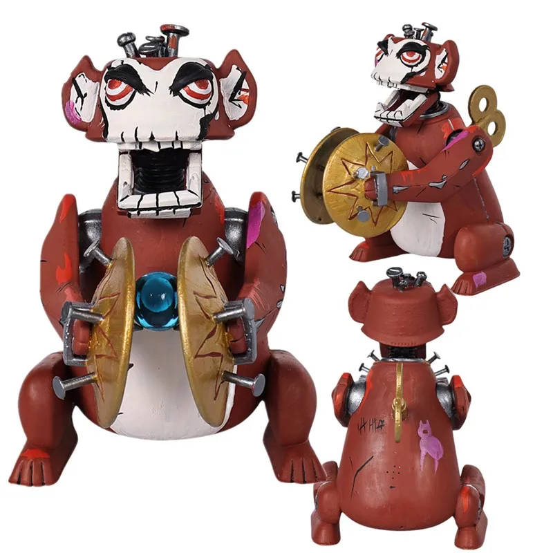 

Arcane обезьяна фигурка орнамент Jinx косплей LoL аксессуары для костюмов мультфильм декор животных для взрослых/детей талисман подарки на день рождения и Рождество