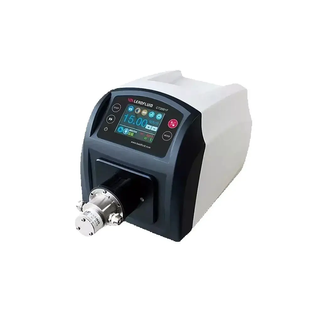 CT3001F Micro Gear Pump Dispensing Lab Stainless Steel Pump Head Servo Brushless Motor