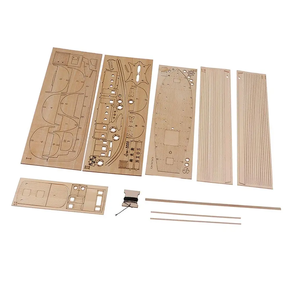 DIY 조립 낚시 보트 3D 나무 퍼즐 모델 건축 어린이