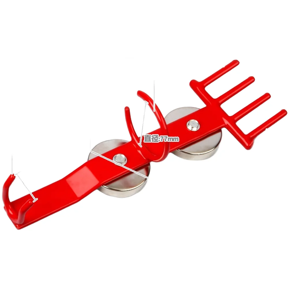 Magnetic Tool Holder with Compact Footprint for Socket Storage Wrench Organization and For IMPACT Accessory Management