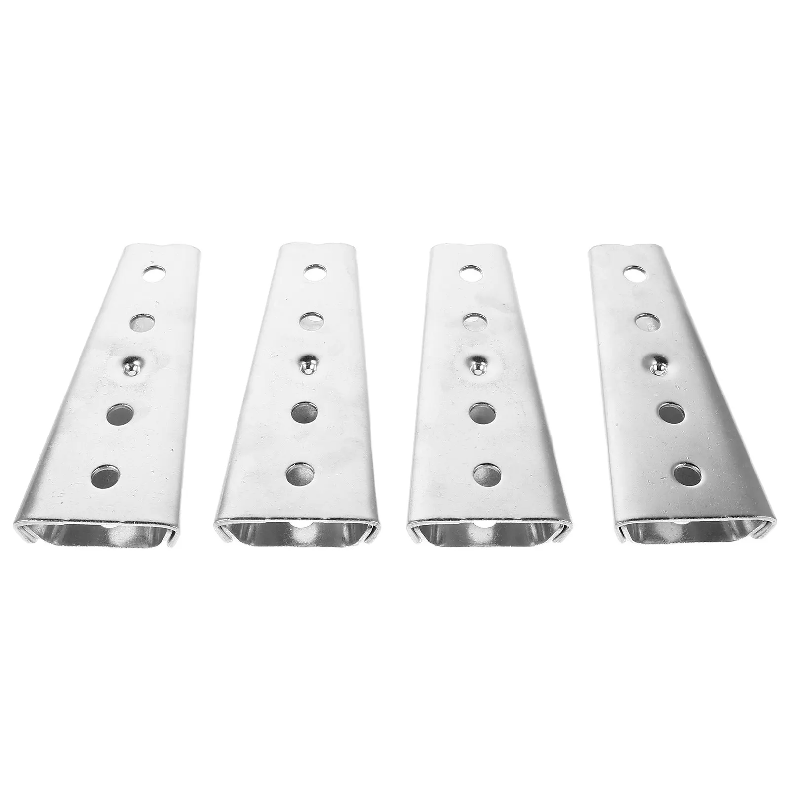 4Pairs Metal Hidden Headboard Wall Brackets Heavy Duty Interlocking Sofa Sectional Connector Furniture Fixing Clips