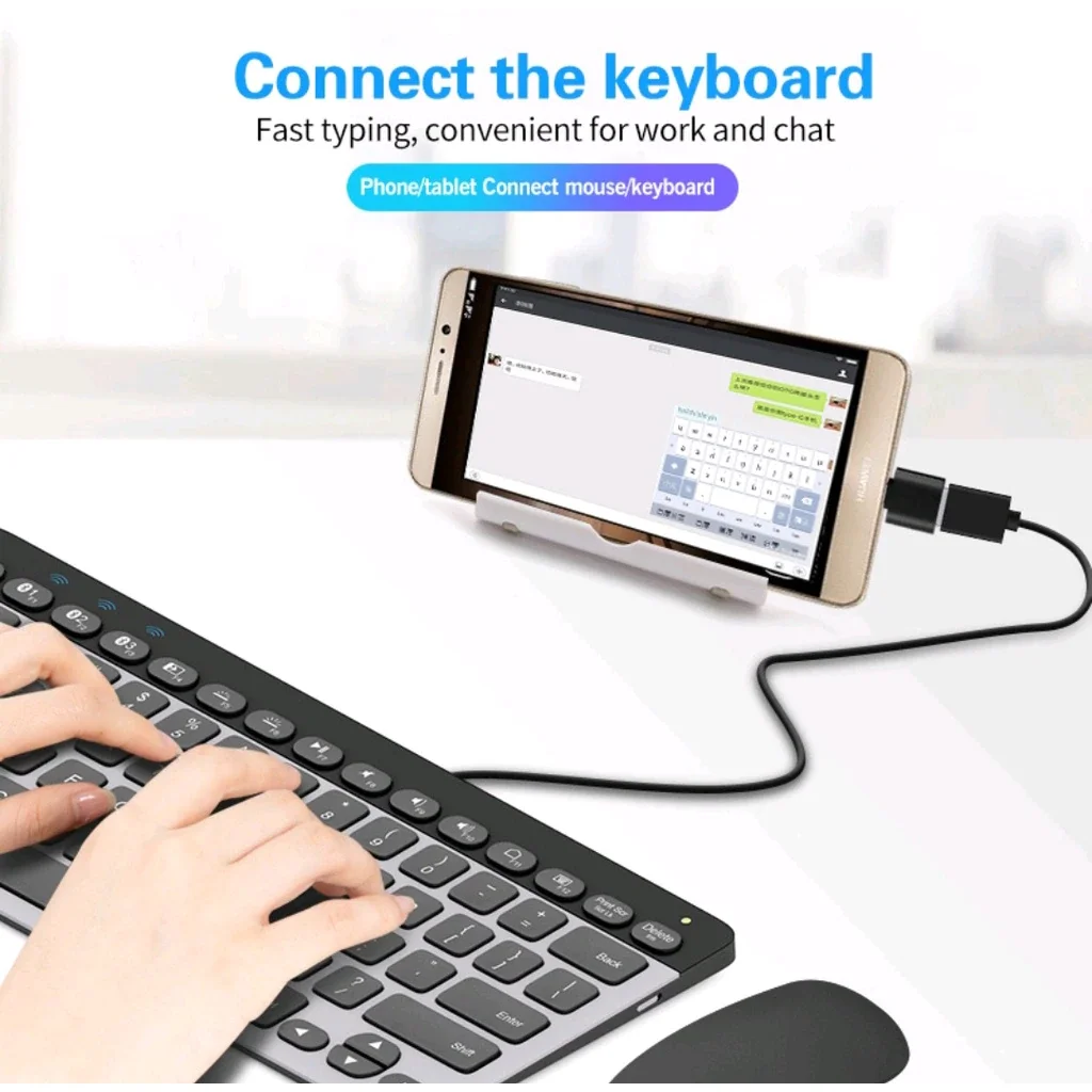 Mini USB Type C Adapter Micro-USB To USB Converter USB To Type C Adapter Micro Female Type-C USB-C USB2.0 Connector For Android