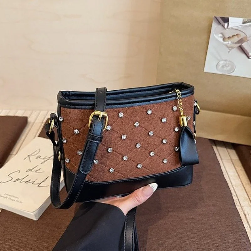 

Известный дизайнер Элегантная кожаная женская сумка Элитный бренд Модная классическая винтажная повседневная сумка тонкой мастерства ​