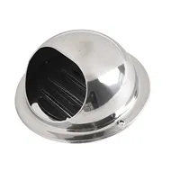 75mm-200mm Stainless-Steel Wall Ceiling Air Vent Ducting Ventilation Exhaust Grille Cover Outlet Heating Cooling Vents Cap