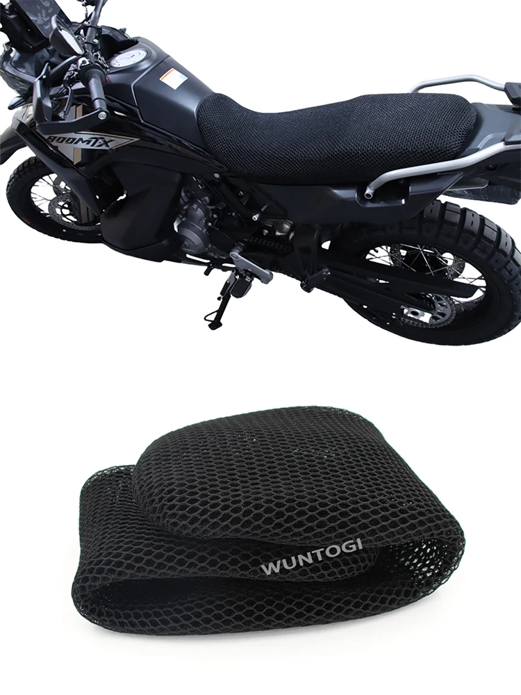 For 800MTX MT800X Motorcycle 3D Airflow Seat Covers Insulated Seat Cover Protect 800MT-X Cushion Honeycomb Mesh Protect Cushion