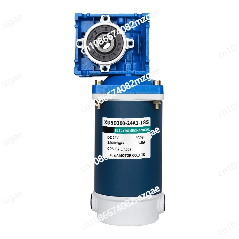 12V 24V 200W RV30 Series DC Reduction Motor with Self-Locking Gear and Clockwise/Counterclockwise Shaft Rotation
