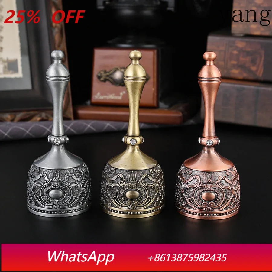 

CX metal hand bell, retro large copper bell when