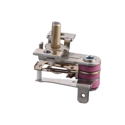 AC250V/16A Adjustable 90 Celsius Temperature Switch Bimetallic Heating Thermostat for Electric iron Oven